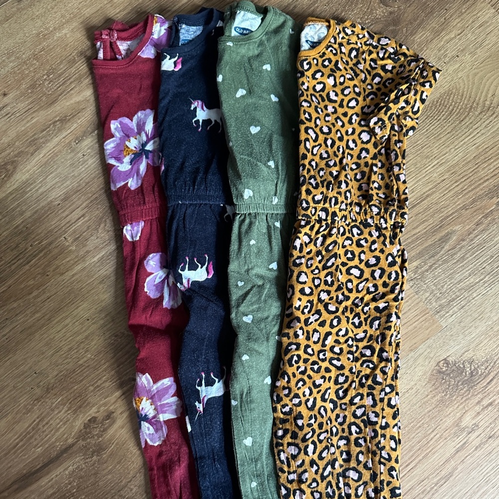 6-12 lot of jumpsuit rompers